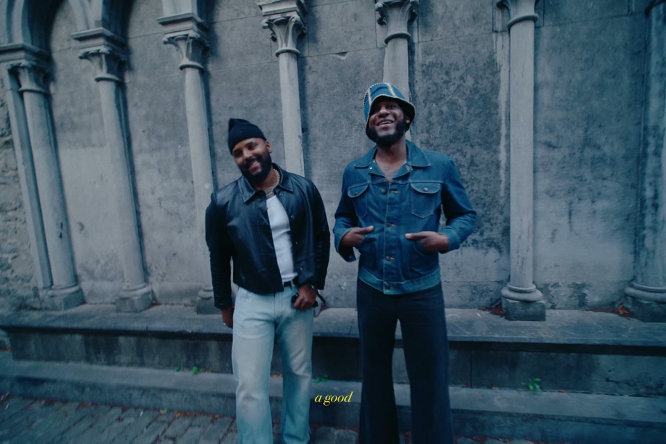 An exterior scene from Leon Bridges - Unique to Texas.